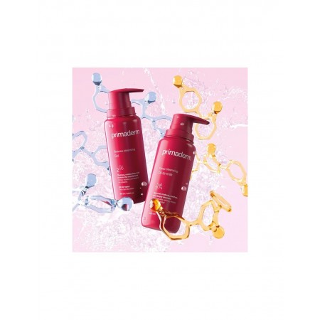 PRIMADERM PACK DOBLE LIMPIEZA OIL-MILK 200 ML + GEL LIMPIADOR 200 ML + REGALO EXFOLIANTE