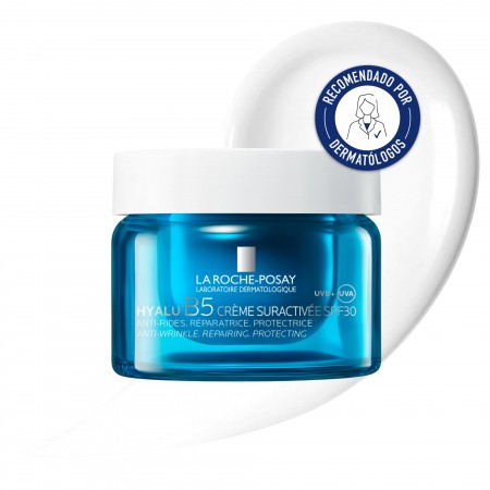 La Roche-Posay Hyalu B5 Suractivated Crema SPF 30 recomendada por dermatólogos