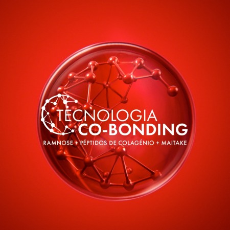Esquema de la tecnología Co-Bonding de Vichy diseñada para unir las familias de colágeno