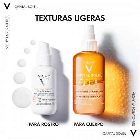Opciones de fotoprotección ligera de Vichy para el cuidado de rostro y cuerpo