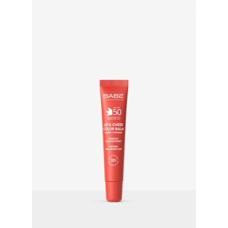 BABE LIP & CHEEK COLOR BALM SPF50 LABIOS Y MEJILLAS 20 ML COLOR CORAL