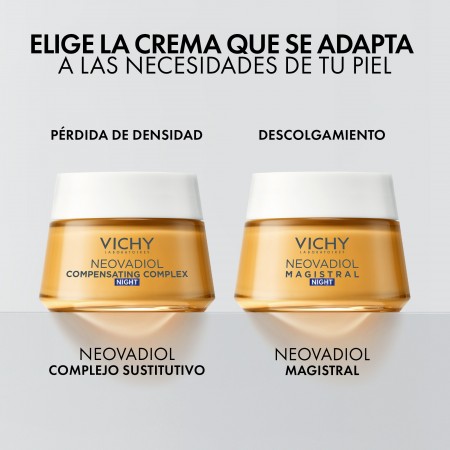 Tratamientos faciales Vichy Neovadiol para combatir la pérdida de densidad y el descolgamiento