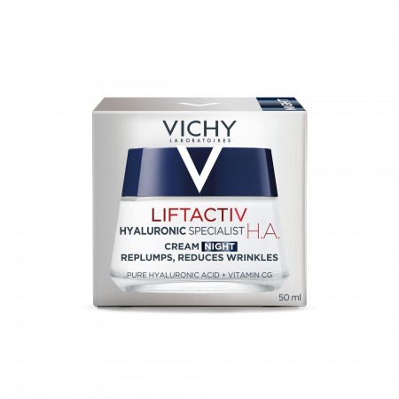 Caja del tratamiento reafirmante nocturno Vichy Liftactiv Supreme 50 ml