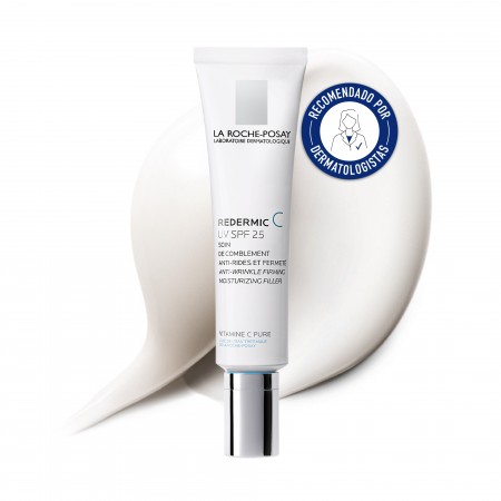 La Roche-Posay Pure Vitamin C UV SPF25 crema antiarrugas recomendada por dermatólogos