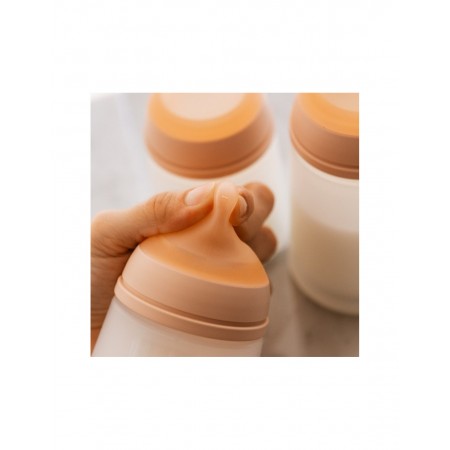 SUAVINEX ZERO ZERO BIBERON ANTICOLICO TETINA DE SILICONA FLUJO ADAPTABLE 120 ML COLOR LIGHT