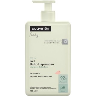 SUAVINEX PEDIATRIC GEL BAÑO ESPUMOSO PIELY CABELLO 750 ML
