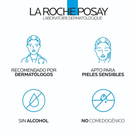 Garantías de alta tolerancia no comedogénica y sin alcohol de La Roche-Posay Hyalu B5 Suractive Serum