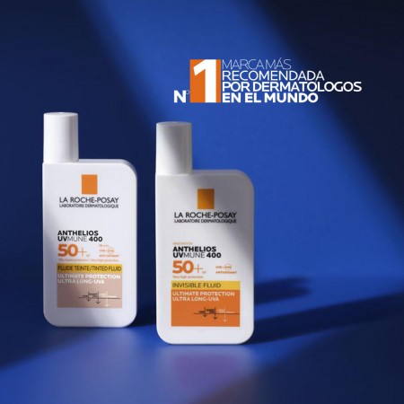Fotoprotectores faciales de alta protección La Roche-Posay Anthelios avalados por dermatólogos