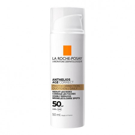 Vista de catálogo del protector solar antiedad La Roche-Posay Anthelios Age Correct SPF50 50 ml