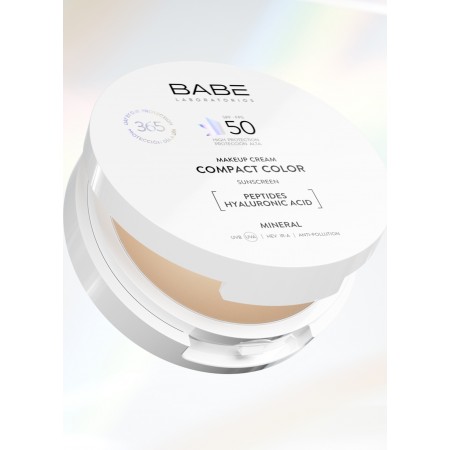 BABE MAKEUP CREAM COMPACT COLOR SPF50 MINERAL COMPACTO 10 G
