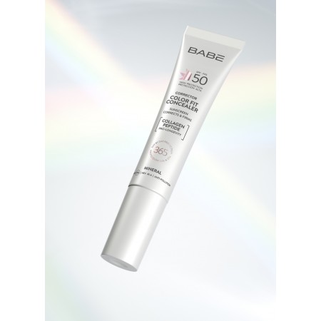 BABE CORRECTOR COLOR FIT CONCEALER SPF50 CORRECTOR MINERAL CONTORNO OJOS CON COLOR 12 ML