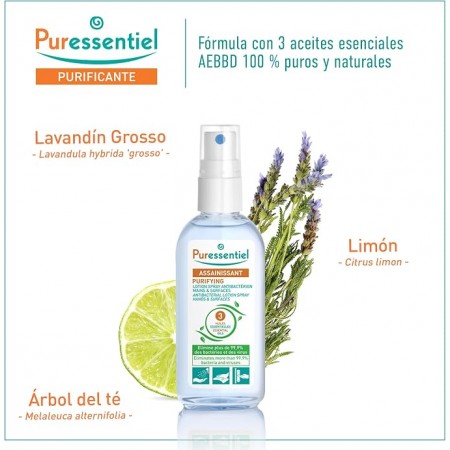 PURESSENTIEL PURIFYING MANOS Y SUPERFICIES SPRAY 80 ML