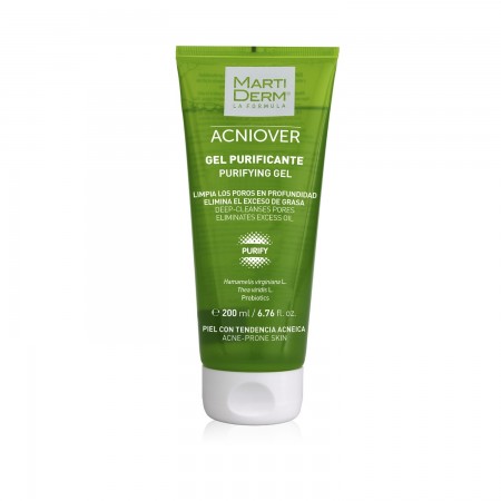 MARTIDERM ACNIOVER GEL PURIFICANTE 200 C.C.