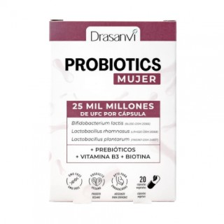 DRASANVI PROBIOTICOS MUJER 20 CAPSULAS