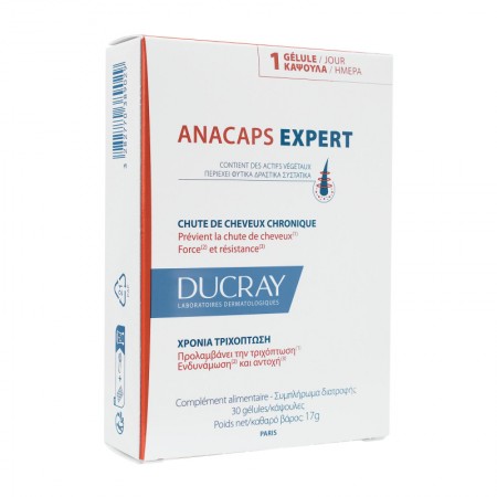 DUCRAY ANACAPS EXPERT ANTICAIDA 30 CAPSULAS