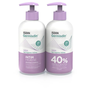 ISDIN GERMISDIN DUPLO 2º 40% DTO GEL DE HIGIENE INTIMA 2 X 250ML