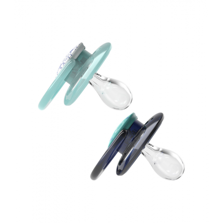 DR BROWN´S CHUPETE ADVANTAGE DE SILICONA REVERSIBLE TALLA 1 DE 0 A 6 MESES 2 UNIDADES