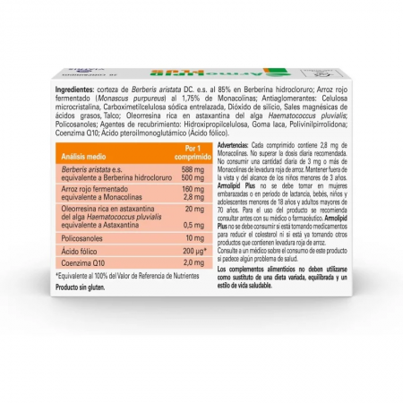 ARMOLIPID PLUS 30 COMPRIMIDOS