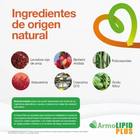 ARMOLIPID PLUS PACK PROMOCIONAL 30 COMPRIMIDOS + 30 COMPRIMIDOS