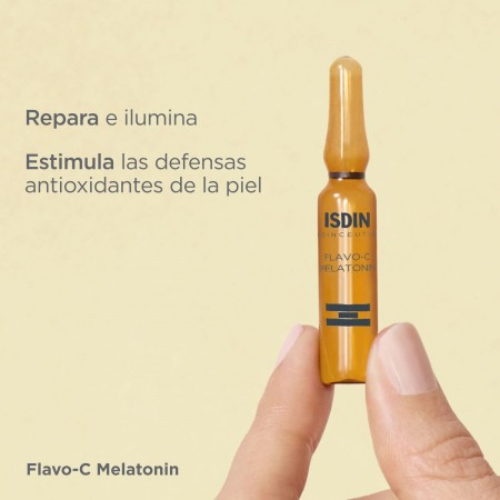 ISDINCEUTICS FLAVO-C MELATONIN SERUM 30 AMPOLLAS X 2 ML