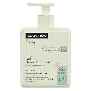 SUAVINEX PEDIATRIC GEL BAÑO ESPUMOSO PIEL Y CABELLO 500 ML