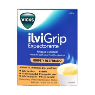 ILVIGRIP EXPECTORANTE 10 SOBRES POLVO