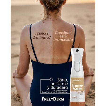 FREZYDERM BRONZE WATER COLOR MIST AUTOBRONCEADOR CARA Y CUERPO 300 ML