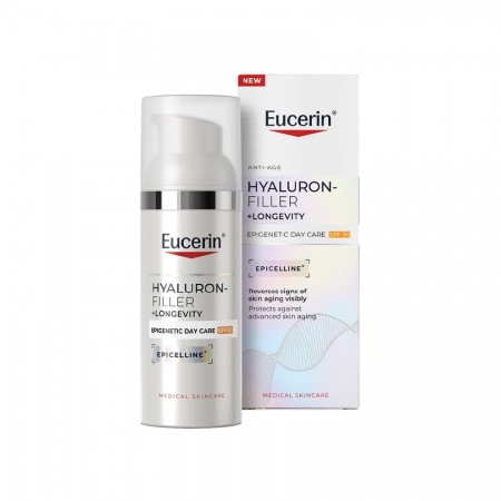 EUCERIN HYALURON FILLER +LONGEVITY EPIGENETIC FPS30 CREMA DE DIA 50 ML