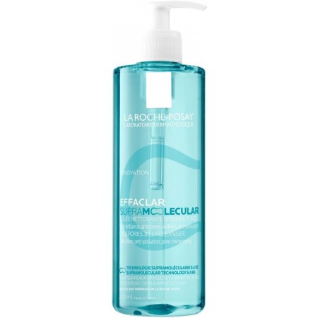 LA ROCHE POSAY EFFACLAR GEL SUPRAMOLECULAR LIMPIADOR SEBO Y POROS 400 ML