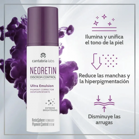 NEORETIN DISCROM CONTROL ULTRA EMULSION CORRECTOR DESPIGMENTANTE 30 ML