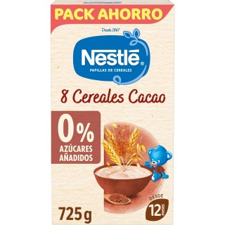 NESTLE 8 CEREALES CON CACAO 900 G