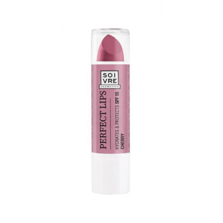 SOIVRE PERFECT LIPS LABIAL HIDRATANTE SPF15 CEREZA 3.5G