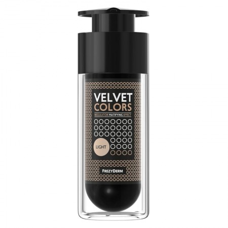 FREZYDERM VELVET MAQUILLAJE MATIFICANTE COLOR LIGHT 30 ML
