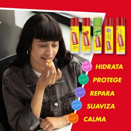 CARMEX BALSAMO LABIAL HIDRATANTE SPF15 SABOR BANANA STICK 4,25 G