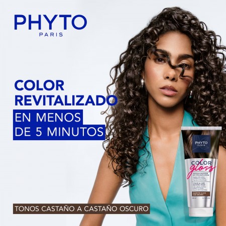 PHYTO MASCARILLA COLOR GLOSS MARRON GLACE 200ML
