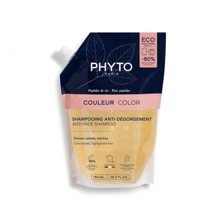 PHYTO COLOR CHAMPU PROTECTOR DE COLOR ECO RECARGA 750 ML