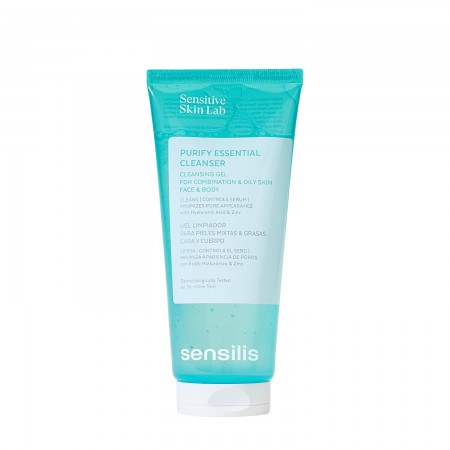SENSILIS PURIFY ESSENTIAL CLEANSER GEL LIMPIADOR PIEL MIXTA/GRASA CARA Y CUERPO 200 ML