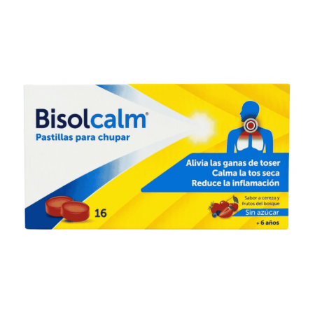 BISOCALM 13,8MG 16 PASTILLAS