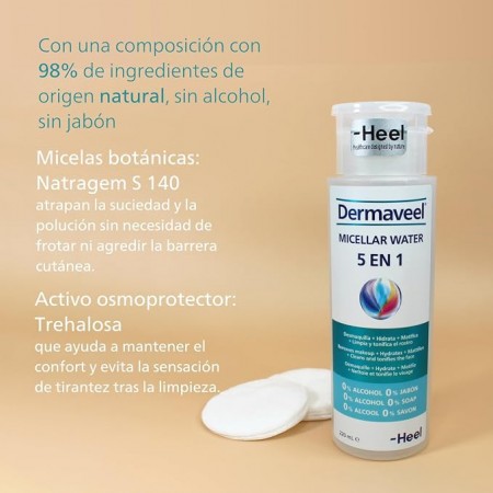 DERMAVEEL 5 EN 1 MICELLAR WATER 220ML