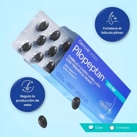 PILOPEPTAN SEB 30 CAPSULAS