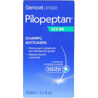 PILOPEPTAN SEB DS CHAMPU ANTICASPA 150 ML