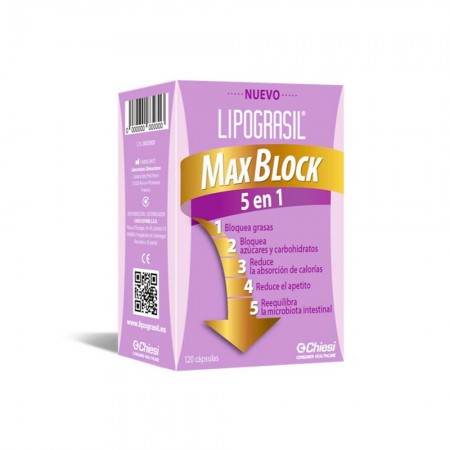 LIPOGRASIL MAXBLOCK 5 EN 1 120 120 CAPSULAS