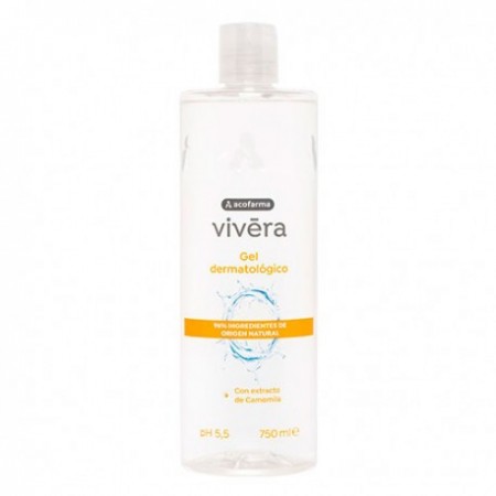 ACOFARMA VIVERA GEL DERMATOLOGICO CERO CAMOMILA 1 ENVASE 750 ML