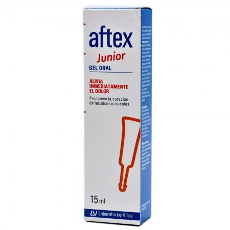 AFTEX JUNIOR GEL ORAL 15 ML