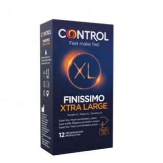 CONTROL FINISSIMO XL PRESERVATIVOS 12 U