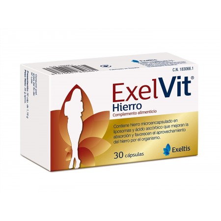 EXELVIT HIERRO 30 CAPS