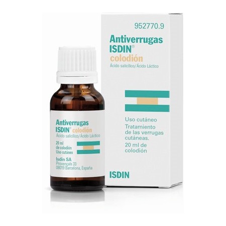 ANTIVERRUGAS ISDIN COLODION 1 FRASCO 20 ml
