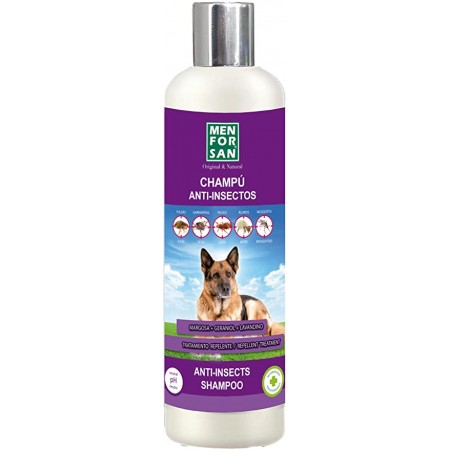 MENFORSAN CHAMPU ANTI-INSECTOS PERROS 300 ML