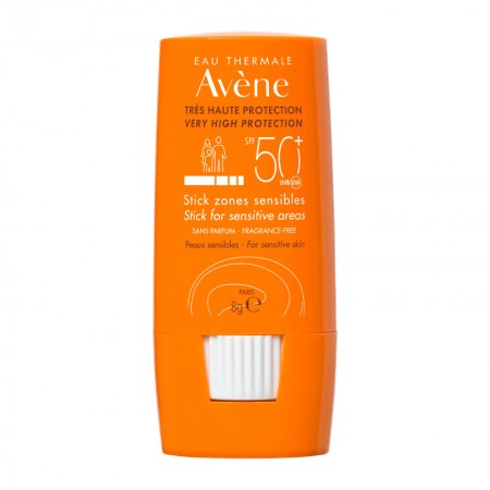 AVENE SPF 50+ STICK ZONAS SENSIBLES 8 G
