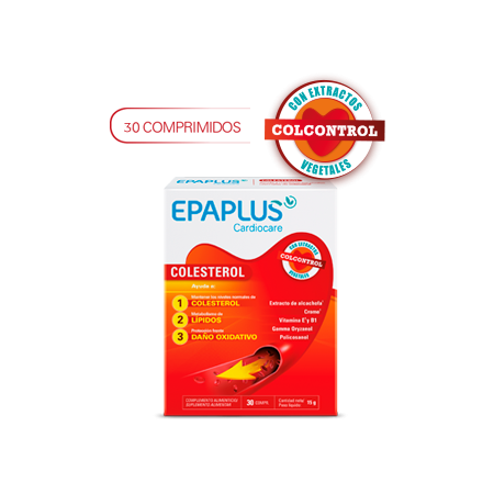 EPAPLUS CARDIOCARE COLESTEROL 30 COMPRIMIDOS
